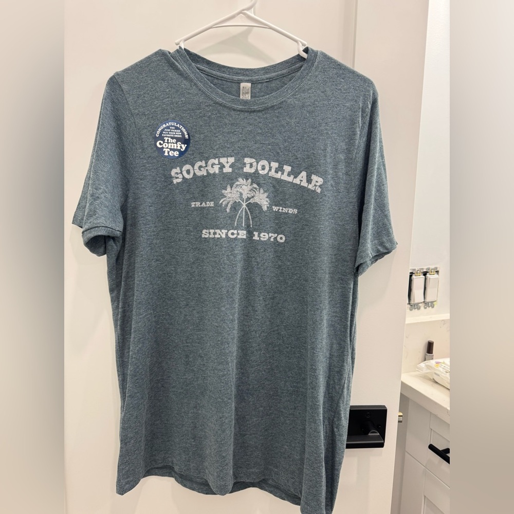 Soggy Dollar Bar BVI Short Sleeve Tee Shirt Casual Comfort medium NWT